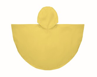 Dětská pončo pláštěnka, žlutá