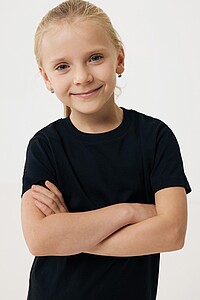 Dětské tričko Iqoniq Koli, velikost 7/8 let, černá