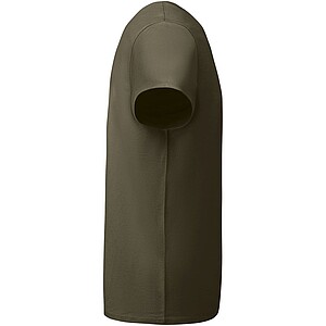 Dětské tričko s krátkým rukávem, ROLY BREDA, vojenská zelená tmavá, vel. 3/4