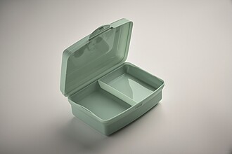 Dětský box na jídlo, zelená