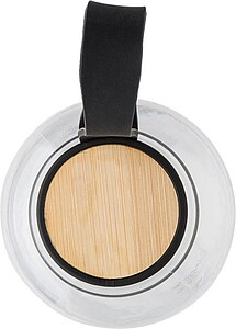 DIANKA Láhev na pití z recyklovaného plastu, 500 ml, transparentní