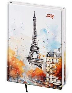 Diář denní A5 - Vario Lyra Paris - diář s vlastním potiskem