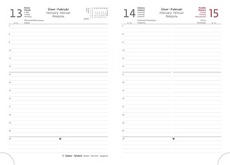 Diář denní A5 Vario - NIGHT DESIGN,2026
