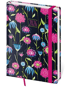 Diář denní A5 Vario - Sweet Game s gumičkou - diář s vlastním potiskem