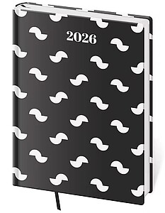 Diář denní B6 Vario Lyra - Eclipse 2026 - diář s vlastním potiskem