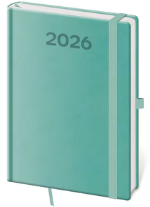 Diář týdenní A5 Print Pop - světle zelená 2026