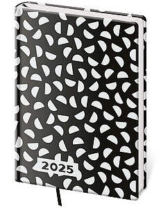 Diář týdenní A5 - Vario Lyra B&W - diář s vlastním potiskem