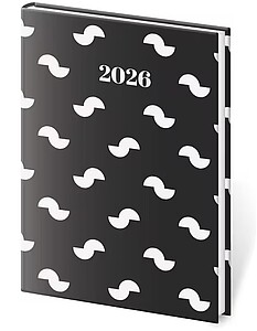 Diář týdenní kapesní A7 Vario Lyra - Eclipse 2026 - diář s vlastním potiskem