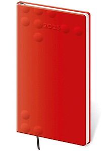 Diář týdenní kapesní Vario - 3 RED DESIGN - diář s vlastním potiskem
