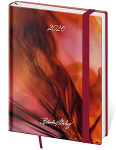 Diář Vario Blanka Matragi Harmony 2026, týdenní 2026 - reklamní kalendáře