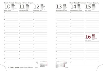 Diář Vario Blanka Matragi Harmony 2026, týdenní 2026