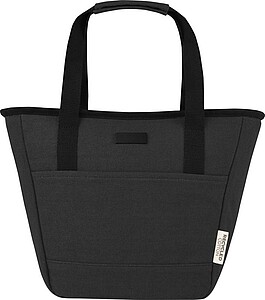 DIREN Plátěná svačinová chladicí taška, černá