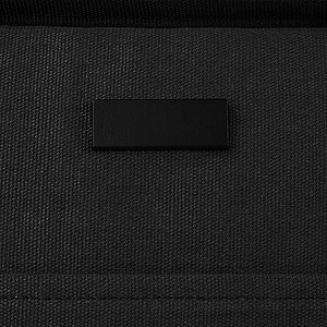 DIREN Plátěná svačinová chladicí taška, černá