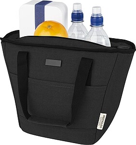 DIREN Plátěná svačinová chladicí taška, černá