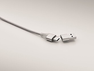Dlouhý nabíjecí kabel 2v 1