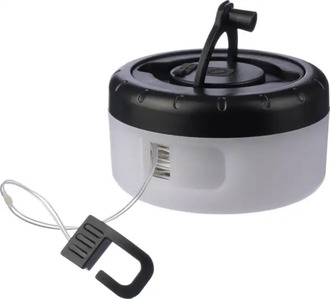 Dobíjecí kempingové světlo, černá