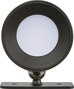 Dobíjecí nástěnné lampy 2 ks, černá