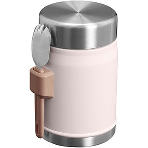 Dóza na jídlo 400ml, světle růžová