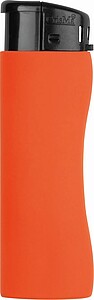 DREMON Ergonomicky tvarovaný, plnitelný zapalovač, oranžová