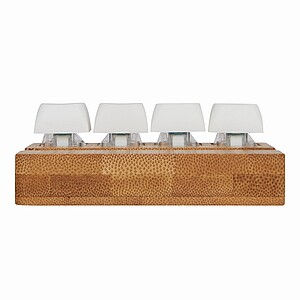 Držák na chytrý telefon, bílá/hnědá