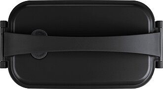 Dvoupatrová krabička na oběd, černá