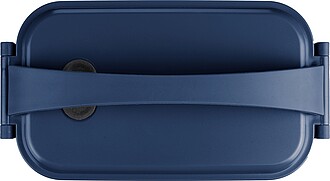 Dvoupatrová krabička na oběd, modrá