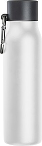 Dvoustěnná láhev s karabinou 600 ml, bílá