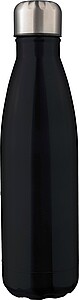 Dvoustěnná lahev z nerezové oceli 500 ml, černá