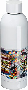 Dvoustěnná nerezová láhev na pití, 500ml k sublimačnímu tisku