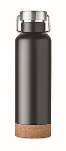 Dvoustěnná vakuově izolovaná láhev 500 ml, černá - reklamní předměty