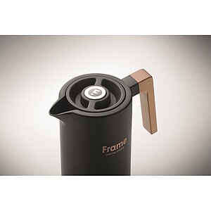 Dvoustěnný džbán 1 l, černá