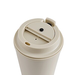 Dvoustěnný izolovaný hrnek 350 ml, béžová