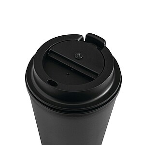 Dvoustěnný izolovaný hrnek 350 ml, černá