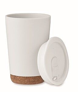 Dvoustěnný pohárek 300 ml, bílá