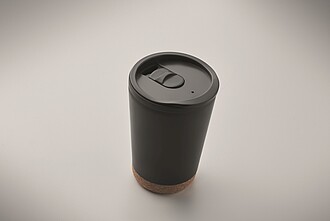 Dvoustěnný pohárek 300 ml, černá