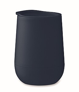 Dvoustěnný pohárek 300 ml z PP, tm. námořní modrá