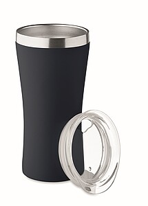 Dvoustěnný termohrnek 160 ml, tmavá námořní modrá