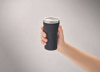 Dvoustěnný termohrnek 160 ml, tmavá námořní modrá