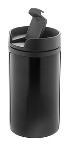 Dvoustěnný termohrnek, 250 ml, černá