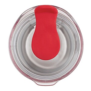 Dvoustěnný termohrnek 350 ml, čerbená