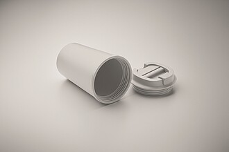 Dvoustěnný termohrnek 350ml, bílá