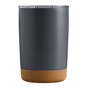 Dvoustěnný vakuový hrnek 350 ml, šedá