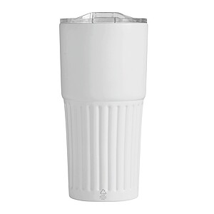 Dvoustěnný vakuový hrnek 600 ml, bílá