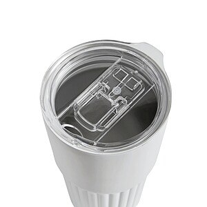 Dvoustěnný vakuový hrnek 600 ml, bílá