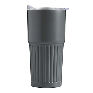 Dvoustěnný vakuový hrnek 600 ml, šedá