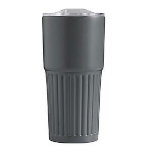 Dvoustěnný vakuový hrnek 600 ml, šedá