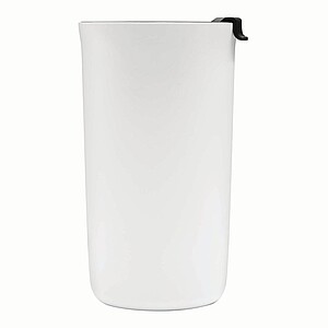 Dvouvrstvý nerezový termohrnek, 450ml, bílý