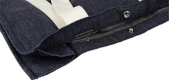 Džínová nákupní taška, tmavě modrá