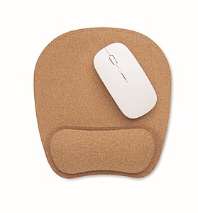 Ergonomická podložka pod myš s korkovým povrchem