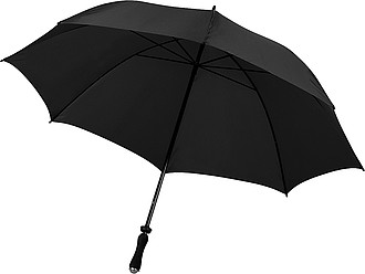 ERNST Golfový deštník, černý, rozměry 130 x 102 cm